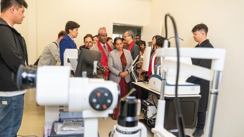 China-Nepal center for blindness prevention inaugurated in Kathmandu