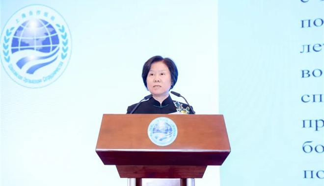 沈跃跃出席“上海合作组织日”招待会